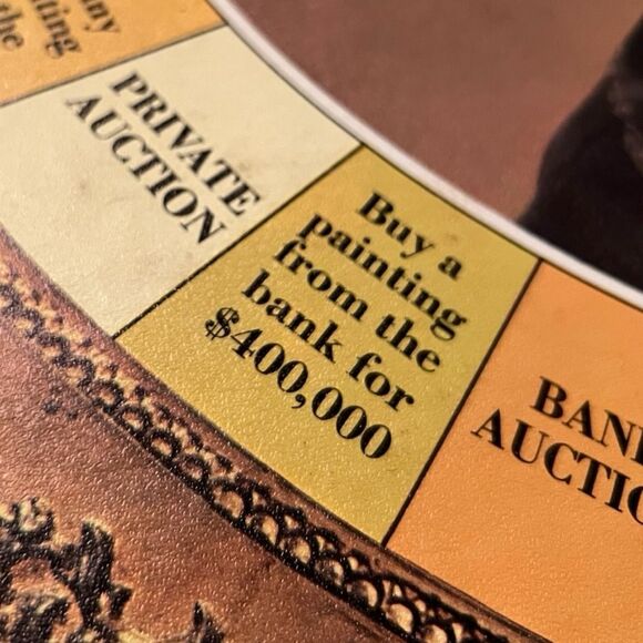 Vintage 1970 Paker Brothers Masterpeice The Art Auctiion Game Complete - Picture 5 of 11